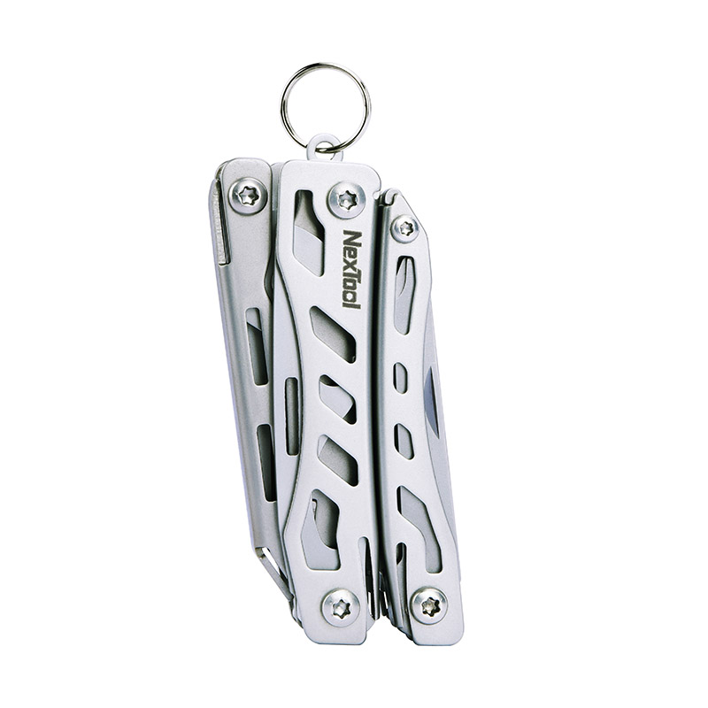 Nextool mini flagship multitools 10 em 1 ferramentas de reparo edc bolso dobrável faca sobrevivência ao ar livre kit caixa pode: Red