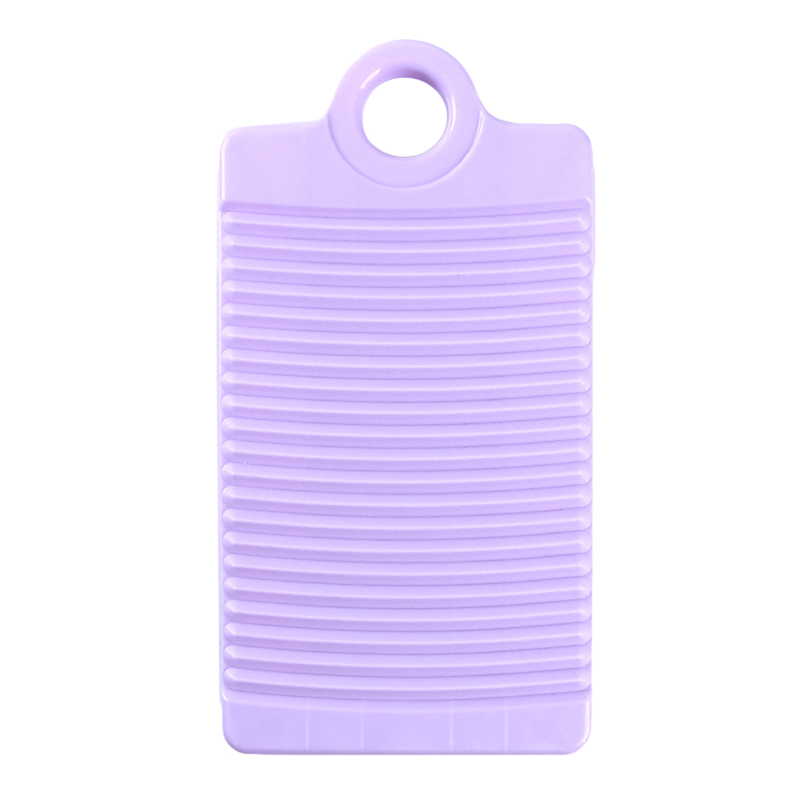 Plastic Washboard Antislip Thicken Washing Board Clothes Cleaning For Laundry Cleaning Tool Bathroom Accessories: purple