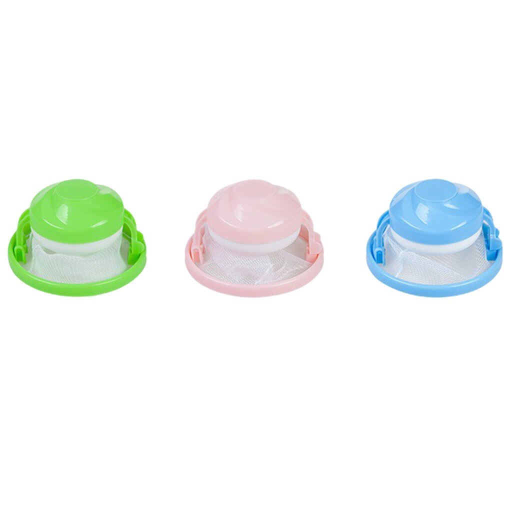 2 stücke Waschmaschine Fussel Filter Tasche Wäsche Gittergewebe Haar Fänger Schwimm Ball Beutel