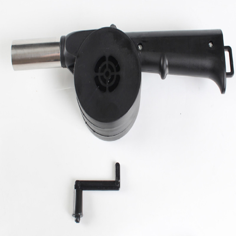 Ventilador de estufa manual para acampada al aire libre, ventilador para hogar, estufa de madera,