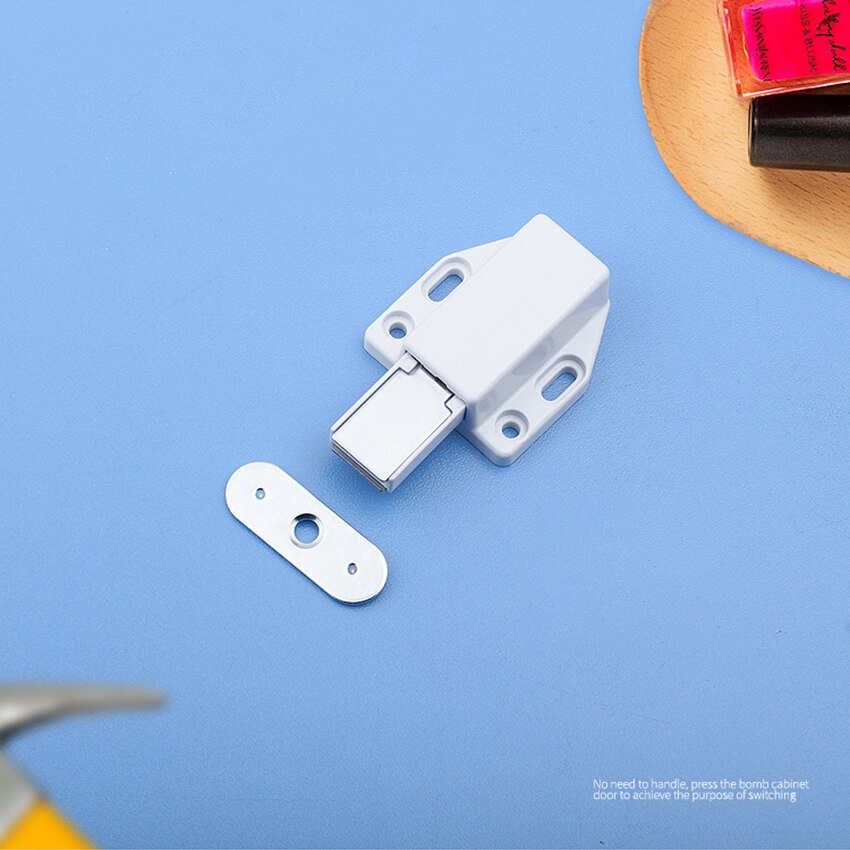 Tryck för att öppna lådskåpet fångar hushållsapparater beröringslås propp rebound dörr skåp garderob dörr rebounder