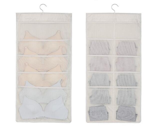 Ondergoed Beha Organisator Opbergdoos Grijs Beige Drawer Closet Organisatoren Dozen Voor Ondergoed Sjaal Sokken Hanger Organiser: Style 2