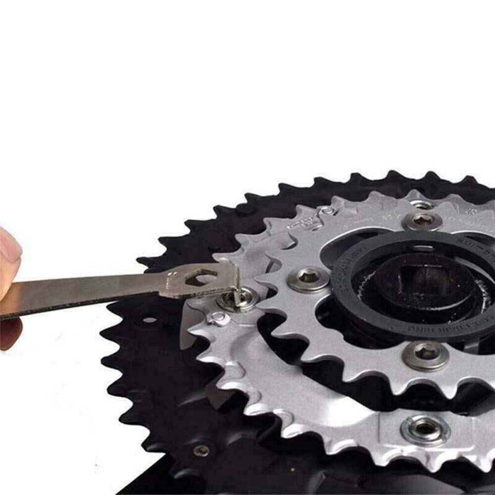 Rl202 mtb cykel 9 & 10mm kæde ring kædehjul pind skruenøgle cykel kædehjul møtrik boltnøgle fjernelse værktøj