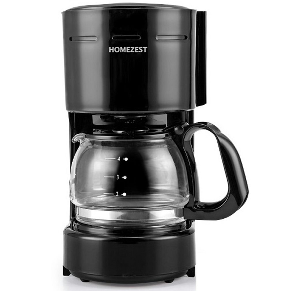 650ml Portable Electric Drip Coffee Maker Tea Room Fully Automatic Drip Coffee Machine Household American Coffee Machine: UK