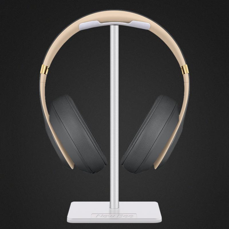 Headsethållare universal hörlurshängare i aluminium hörlursstativ stödstång för spelheadset skrivbordsskärm