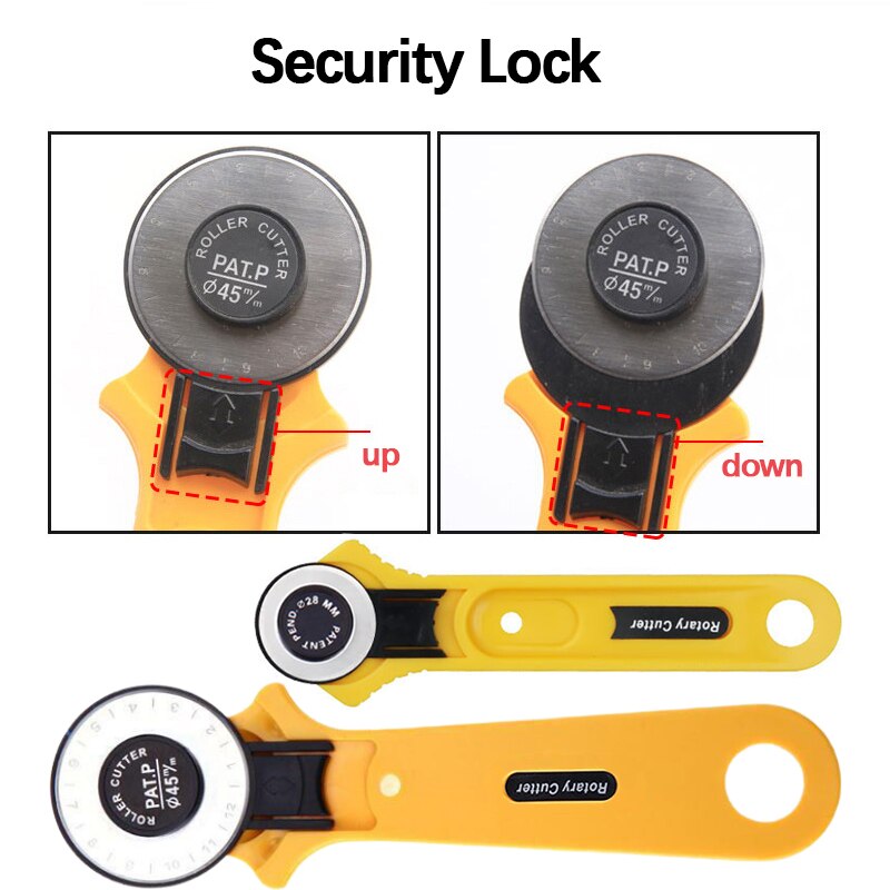 28/45mm Fabric Leather Cutter Leather Craft Sewing Accessories DIY Sewing Tools Circular Cut Rotary Cutter Blade Patchwork