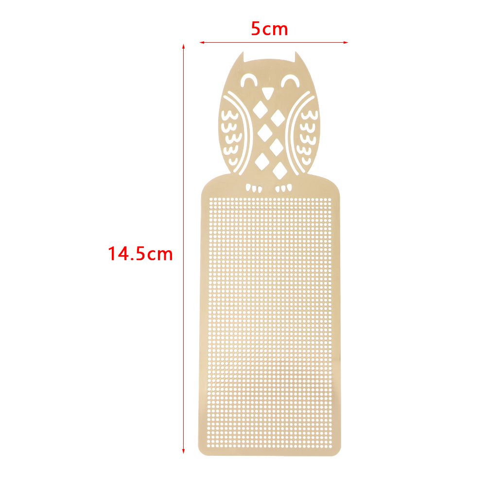 Marcapáginas de punto de cruz para manualidades, accesorios para manualidades con bordado de Metal, herramientas de costura en cruz,