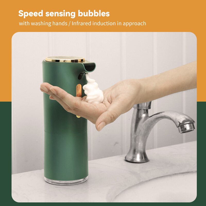 Induction Soap Dispenser Automatic Foam Washing Mobile Phone Smart Home Charging Version Alcohol Foam Gel USB Charging