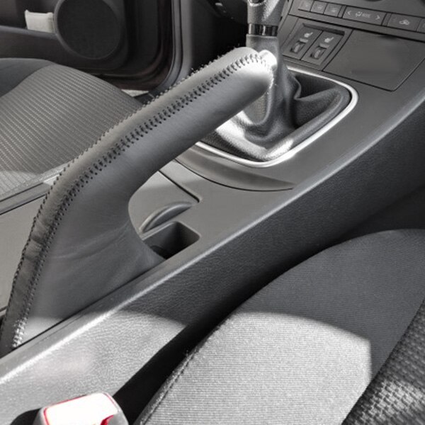 Car Leather Handbrake Cover Handbrake Grips Cover for Mazda 3