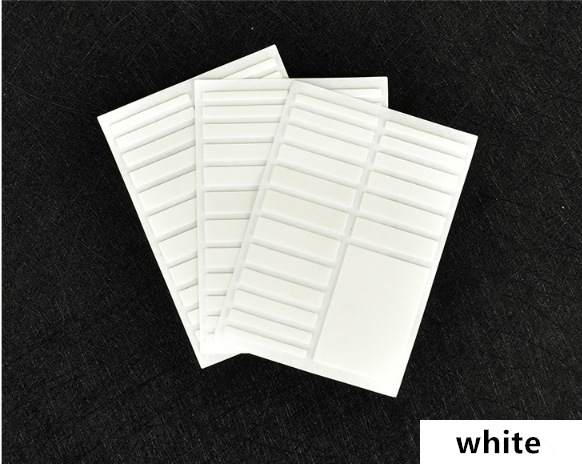 19 stks/set 4 Kleuren DIY Transparante Basis Ring Maat Richter Guard Tightener Reducer Sieraden Tools & Uitrustingen: WHITE
