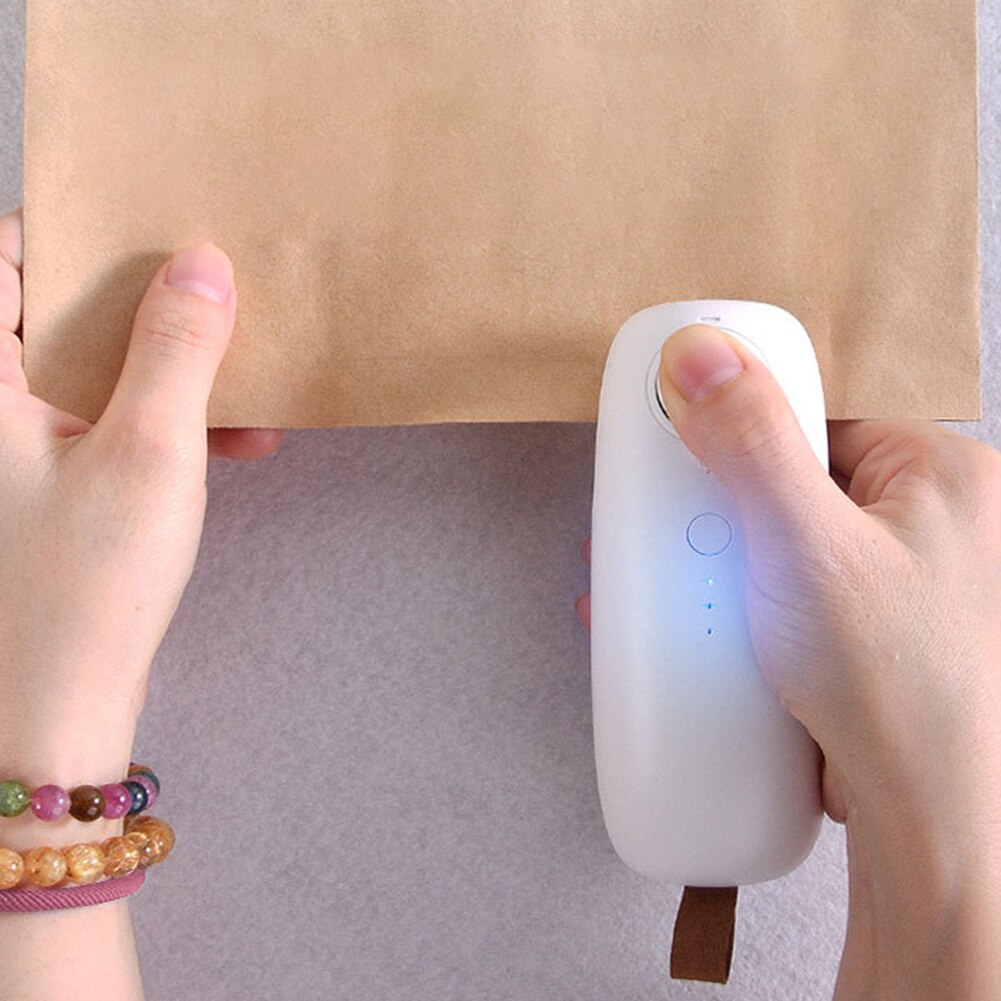 Portable Handheld Vacuum Food Sealing Machine USB Charging Packaging Sealer