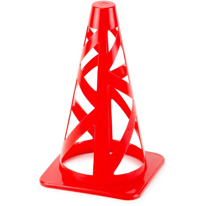 8 Pack Soccer Training Cones Collapsible Windproof Football Training Markers Agility Cones