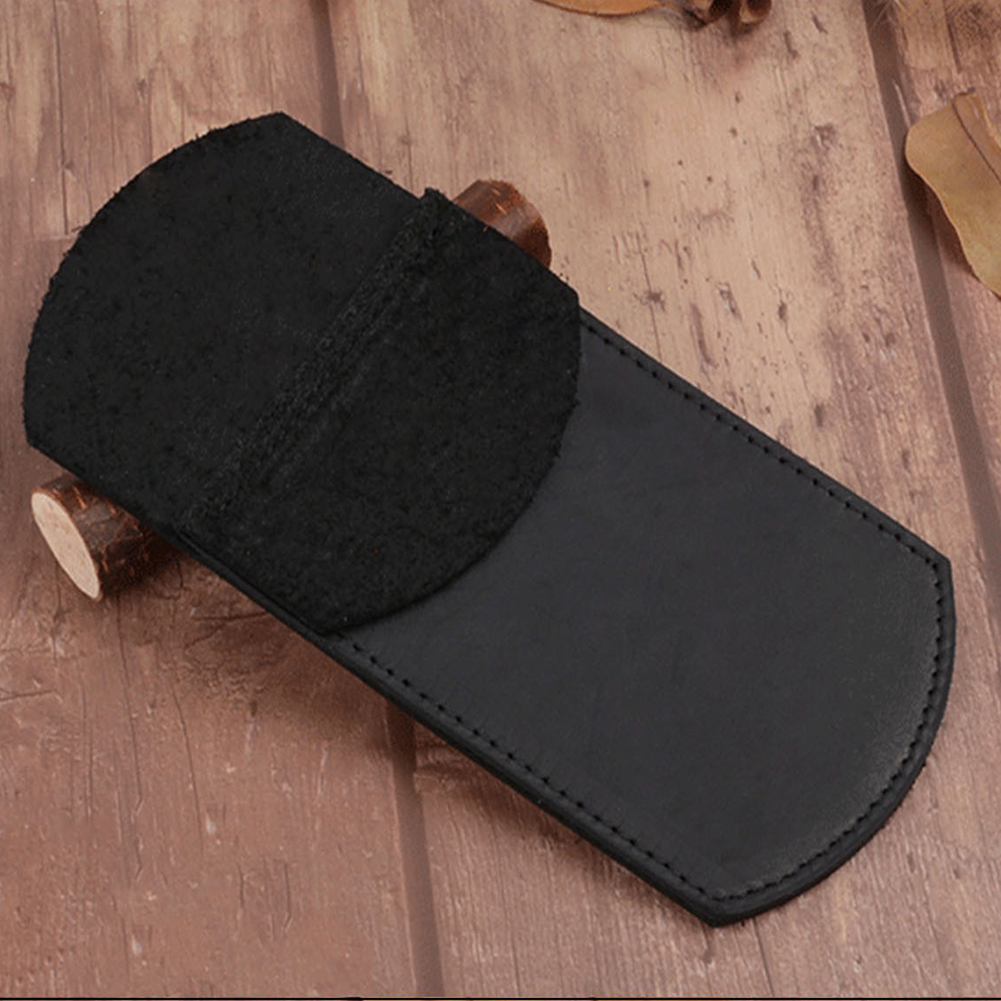 Essentials Werk Schoolbenodigdheden Student Kantoor Draagbare Retro Pocket Protector Pen Houder Pu Leather Pouch Handgemaakte Etui