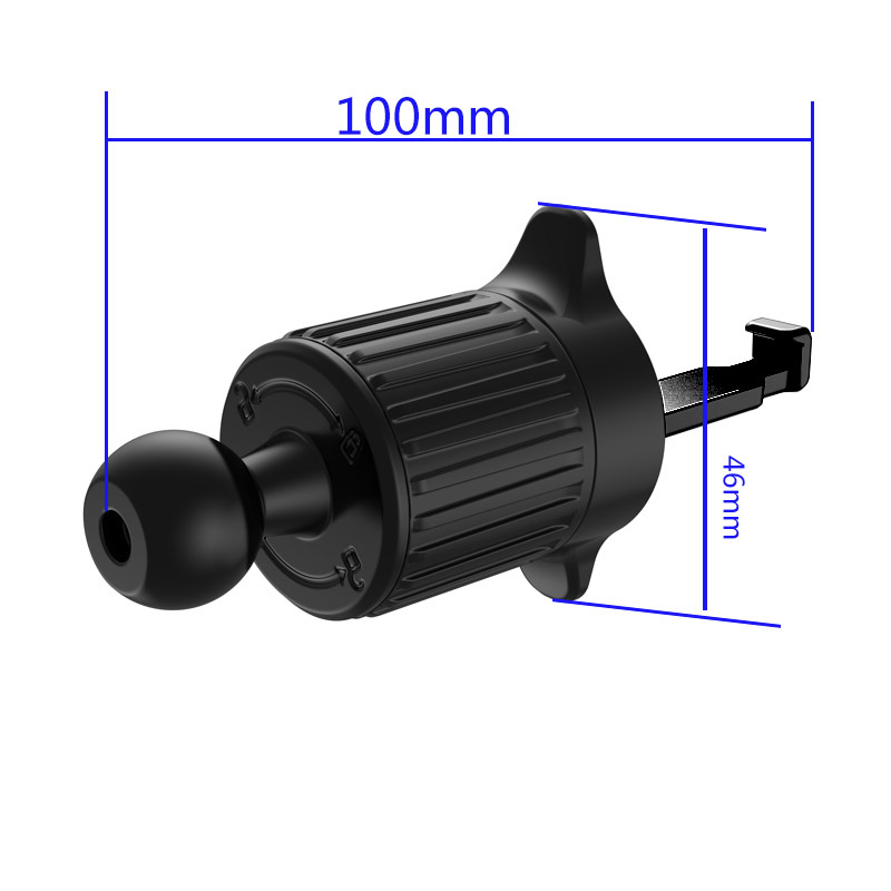 Car Phone Holder Clip 17mm Ball Head Base for Car Air Vent Clip Mount Universal Car Air Outlet Hook Cellphone Holder Accessories