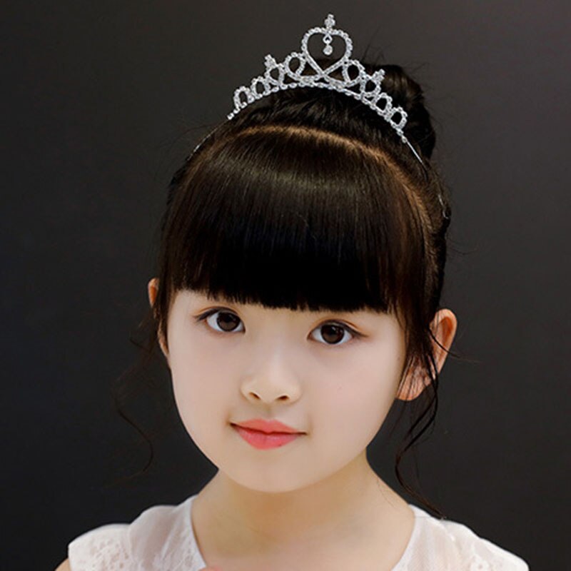 Menina coroas tiaras baile de aniversário festa de casamento tiaras princesa coroa de casamento acessórios de cabelo jóias hairbands ornamento