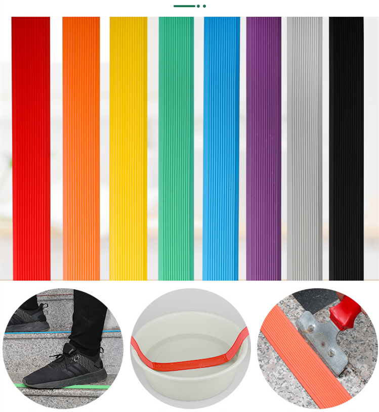 Self-adhesive Anti Slip Strip Sticker For Stair Step Floor PVC Stairway Marble Slope Anti-slip Non Slip Strips Width 4cm