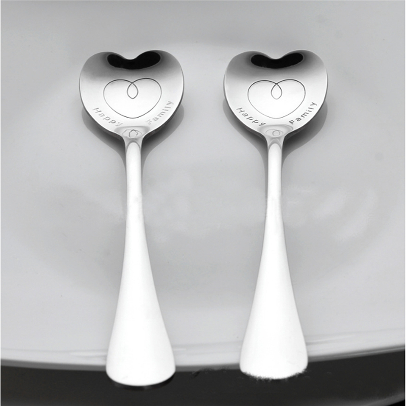 2Pcs/set Cute Baby Cutlery Children's Tableware Cutlery Baby Food Feeding Spoon Children's Utensils Set: Default Title