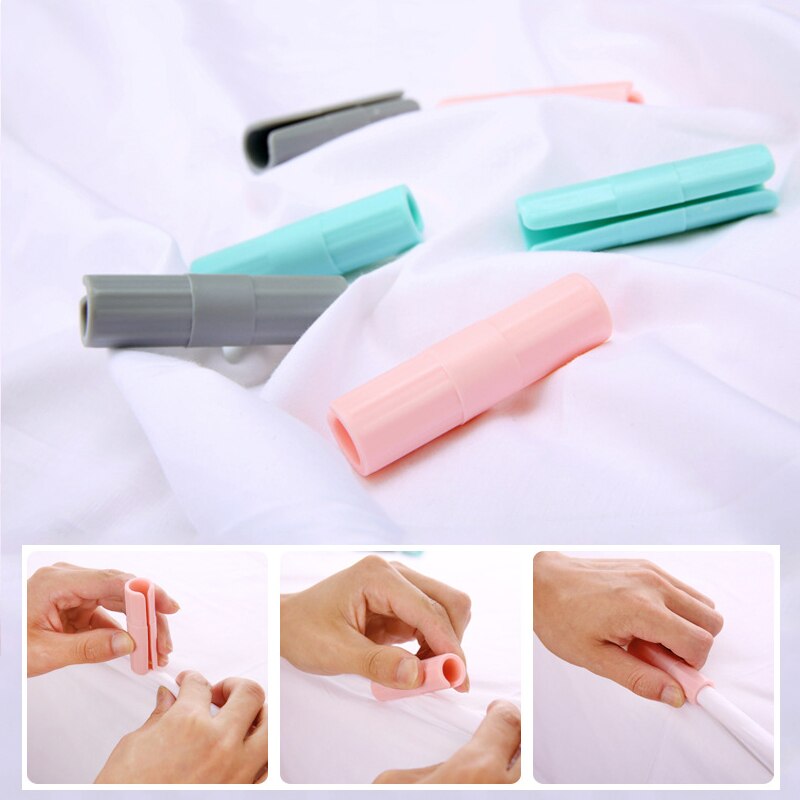 5Pcs Plastic Antislip Klem Laken Quilt Bed Cover Clips Grijpers Fasteners Matras Houder Thuis Besroom Levert