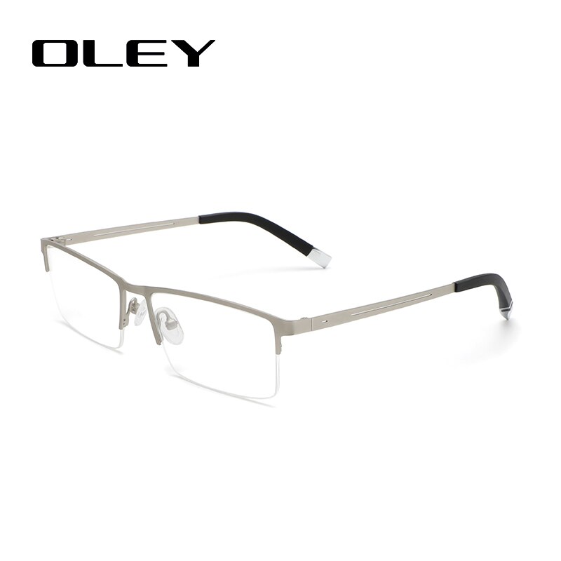 OLEY Classic Business Optical Glasses prescription glasses Titanium alloy frame Myopia Hyperopia Presbyopia glasses Y7714