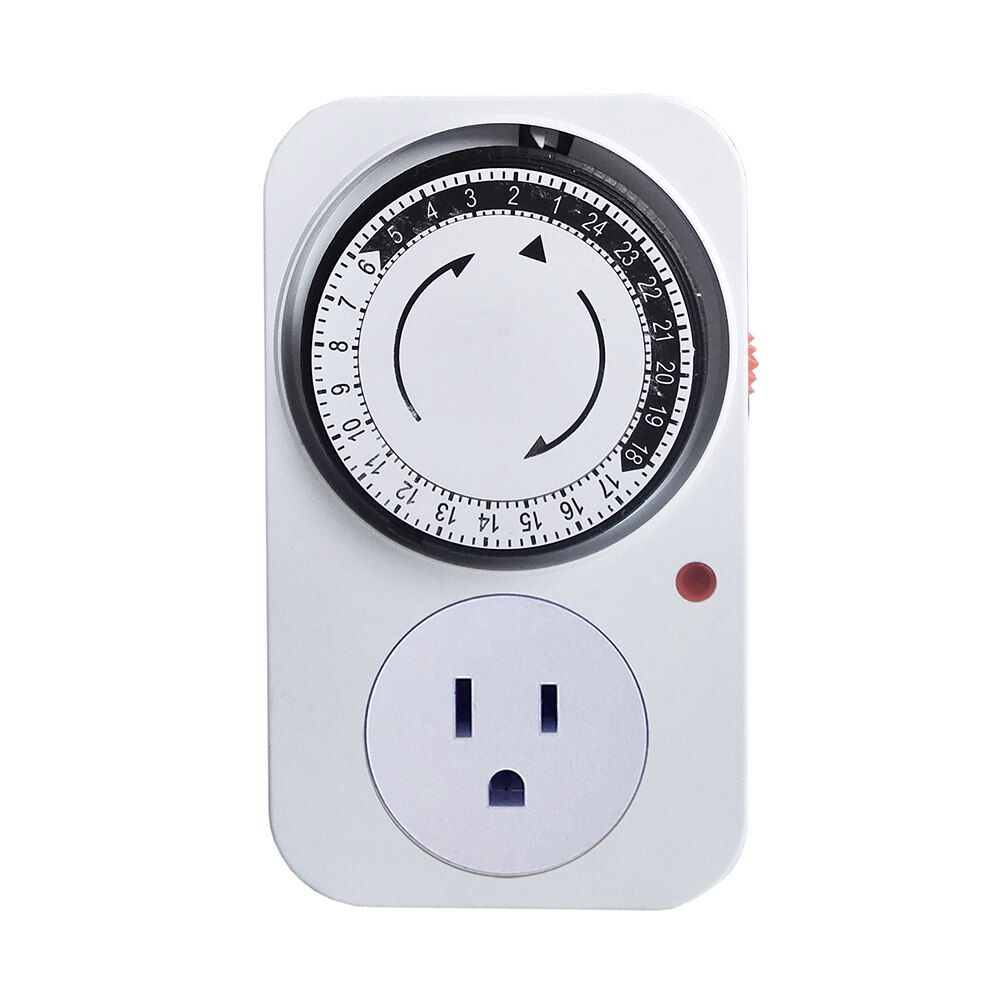 Timer Socket 24 Hour Electrical Multi Mechanical Time Wall Outlet Switch Digital Countdown Energy-saving Socket EU/US/UK Plug
