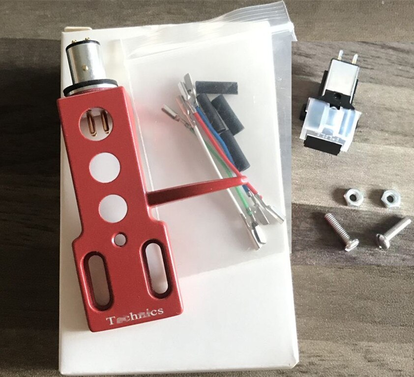 1SET RED COLOR OEM Phono Stylus Cartridge Unit Turntable Headshell CN5625 For Technics 1200 1210: model G