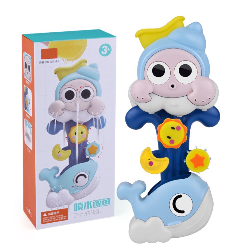 Baby shower giocattoli nuovo nube arcobaleno elettrico doccia bagno vasca da bagno giocattoli del bambino giocattoli da bagno giocattoli per i bambini: 16