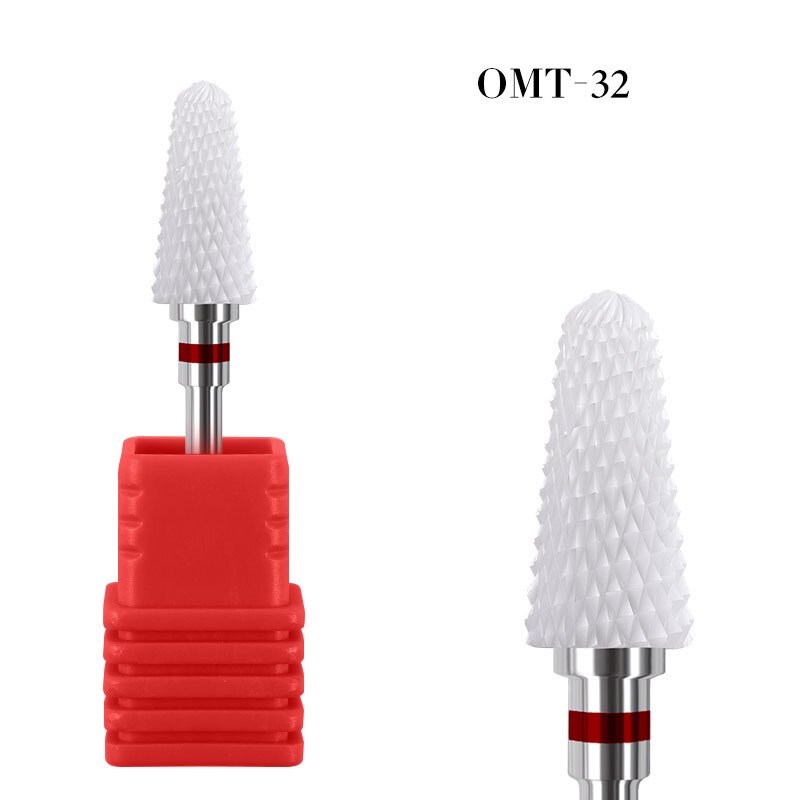 Fraise pour manucure et pédicure moulin Machine électrique pour ongles mèches de perceuse à ongles électrique Nail Art moulin outils de vernis à ongles: OMT-32