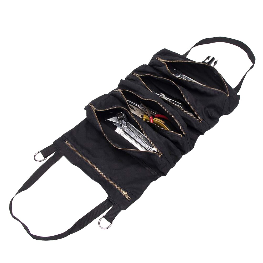 Draagbare auto oprolbare rits hangende reparatie gereedschap opbergtas etui organizer