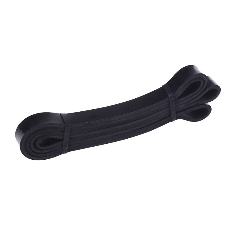 TPE Resistance Band Exercise Elastic Band Workout Ruber Loop Strength Pilates Fitness Equipment Training Expander Unisex: Black 21MM