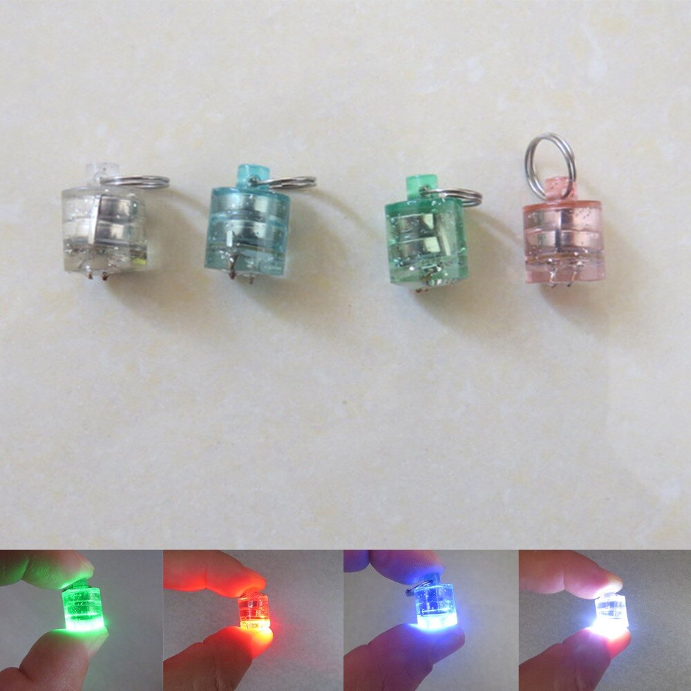 Mini led-vislamp voor diepzeevissen, inktvis, loklicht, 4 kleuren, vislicht, aas