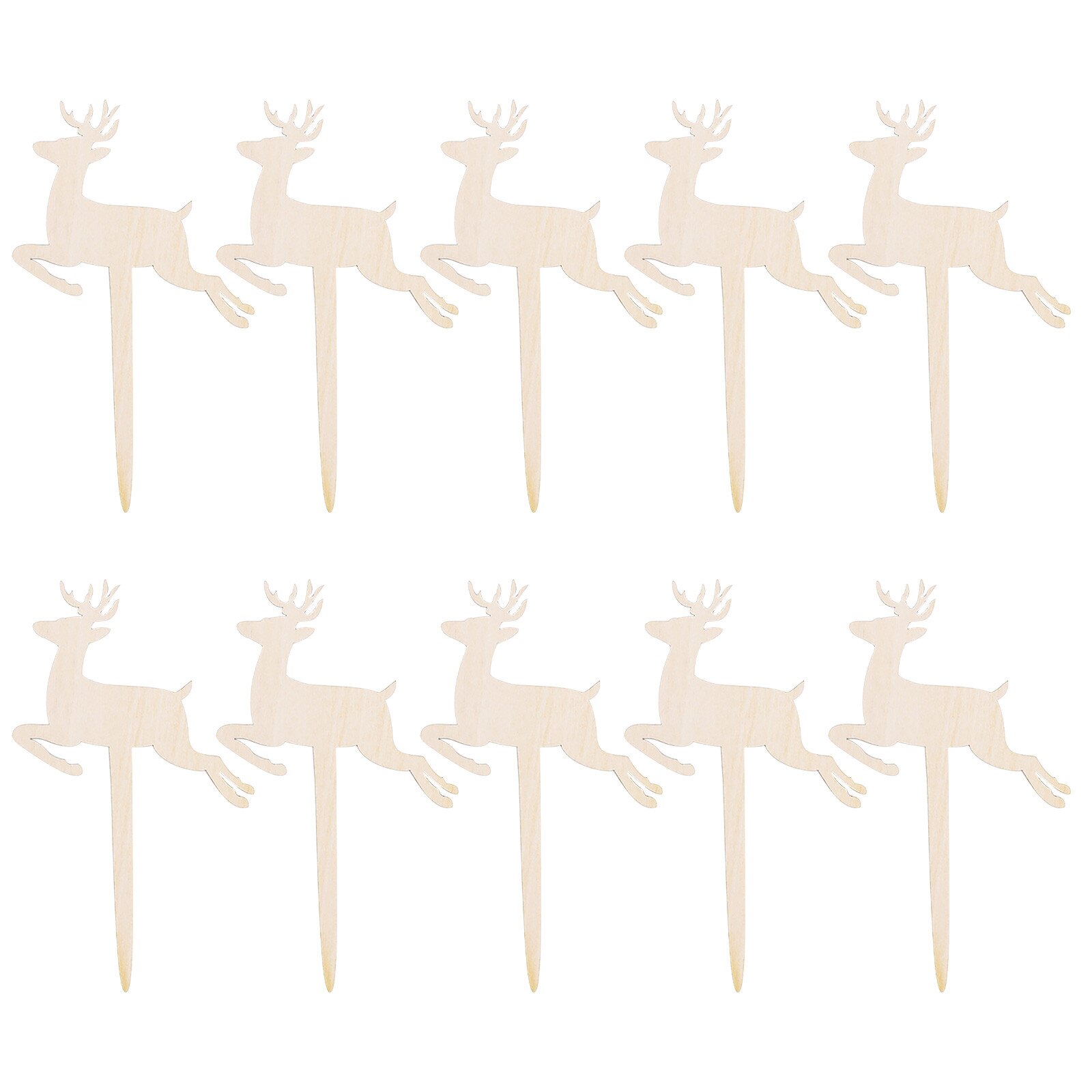 10 PCS Plant Tags Garden Plant Markers Wooden Label Nursery Garden Labels for Plant Pot Vegetable Seedling Tray Gardening Tools: C