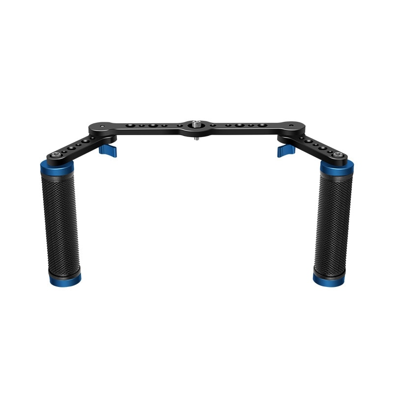 Dual Handle Grip Camera Stabilizer Three-Axis Gimbal Photography Accessories Support Multi-Angle Conversion: Default Title
