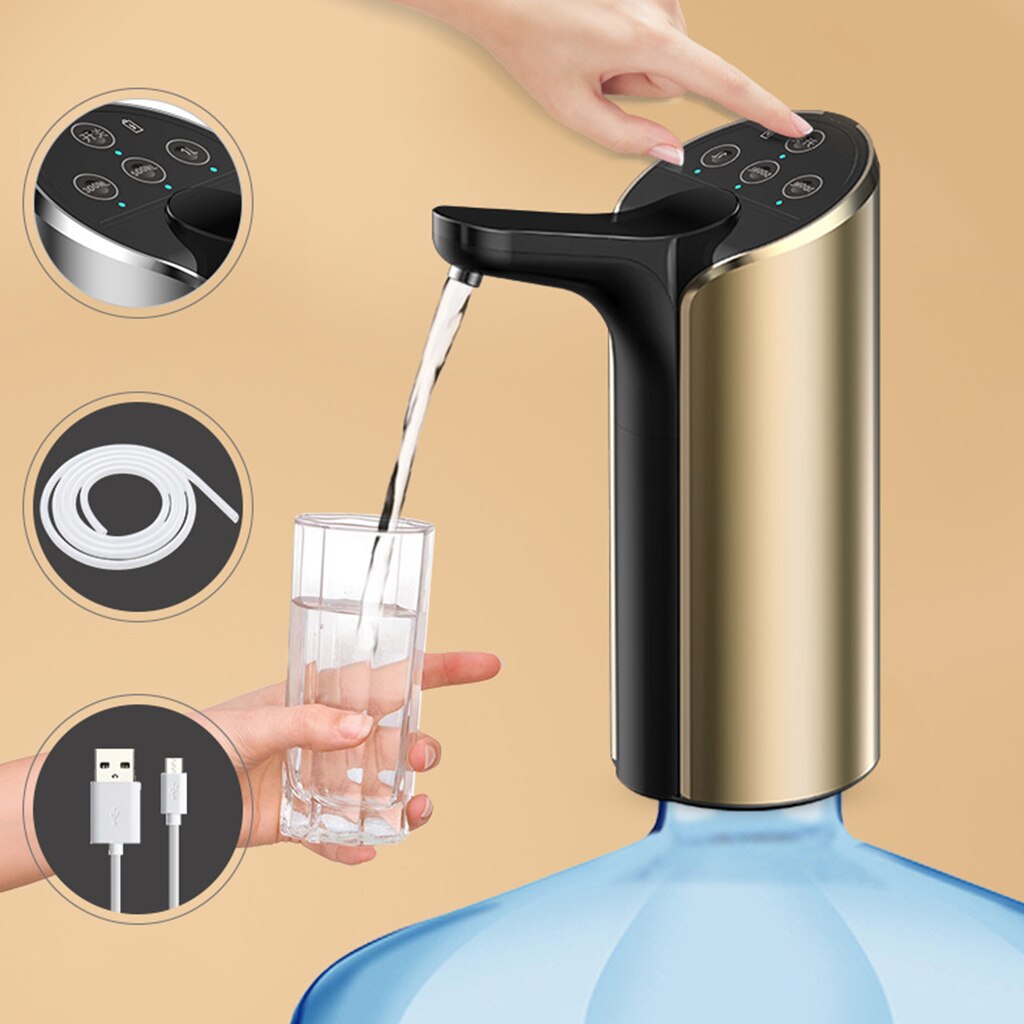 Home Electric Automatic Bottled Water Pump Drinking Fountain Portable Water Dispenser Ultra-quiet Energy-saving House