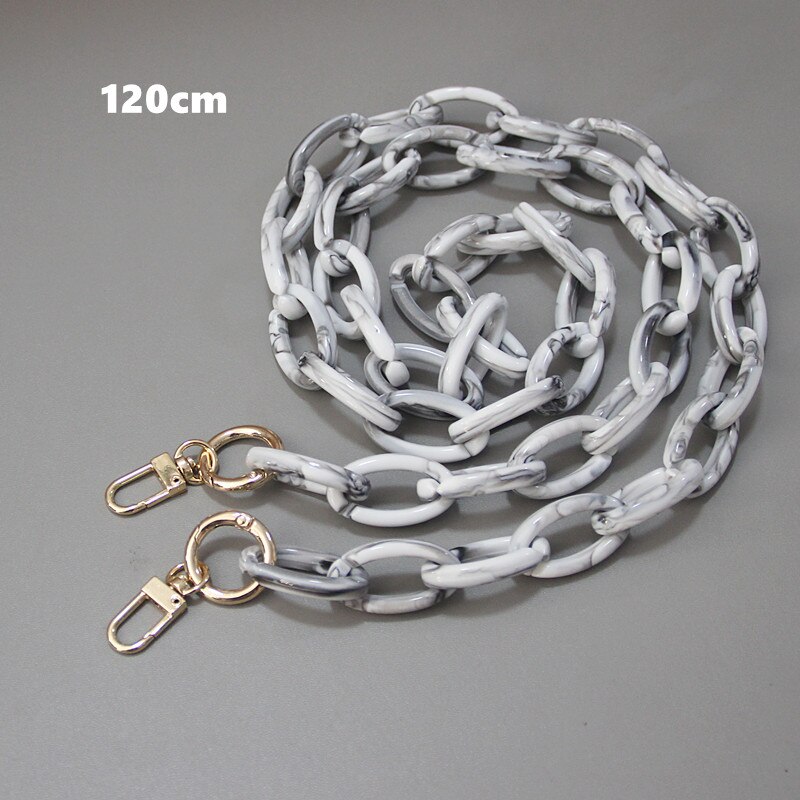 TTSJSM Kettingriem Handtassen, Handtas Ketting - 6 mm Metalen Vervanging Portemonnee Ketting Schouder Crossbody Tas Riem Voor Cluth Kleine Handtas Handvat DIY (Kleur: Goud, Maat: 130 cm