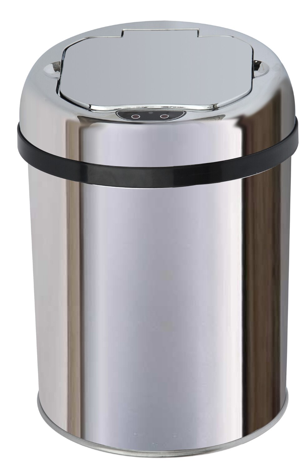 Stainless Steel Auto Open/Close Garbage Can Sensor Trash Bin Recycling Container Battery Power with Inner Bucket