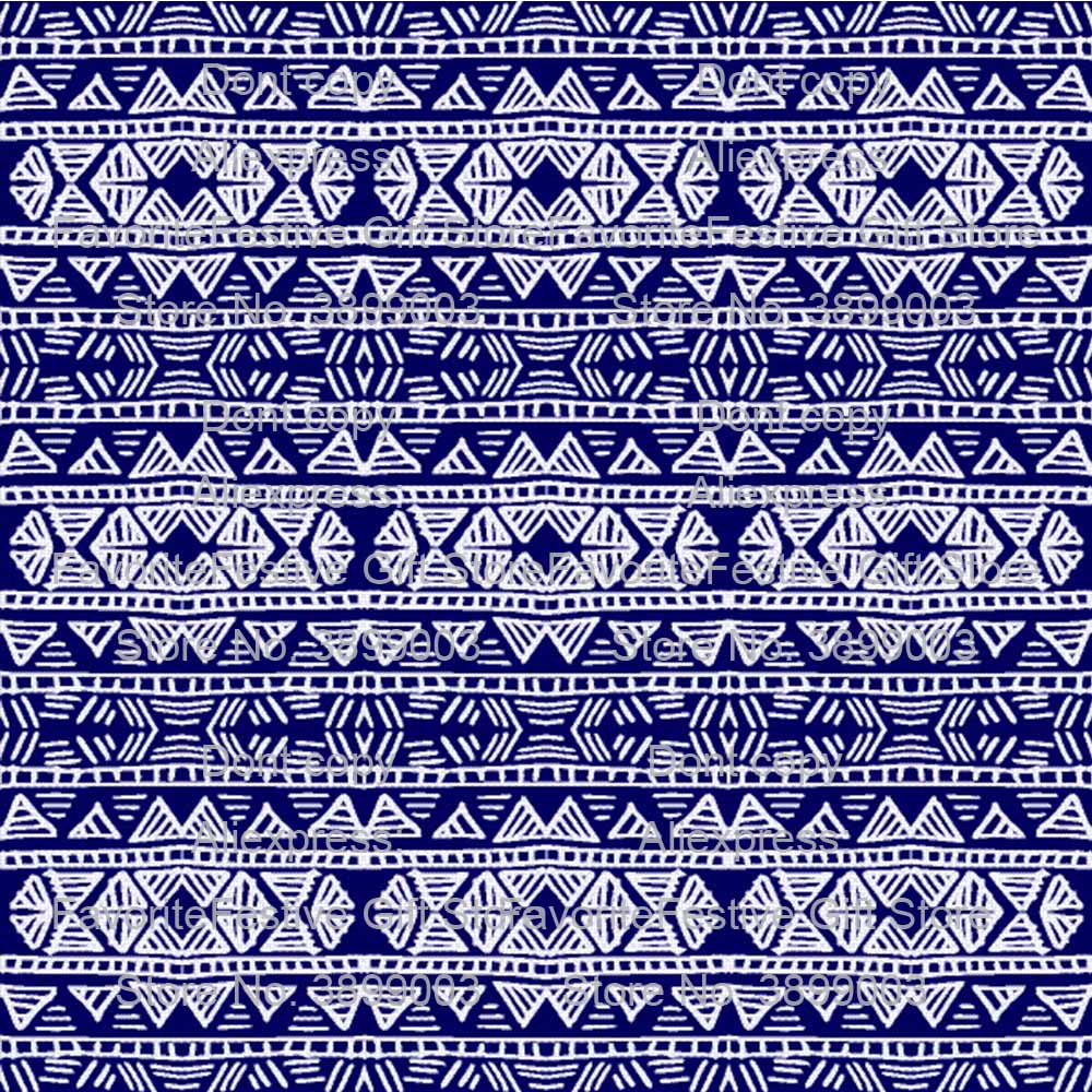 Blauw En Wit Porselein Chinese Cheongsam Stof Doek Sjaal Lint Satijn Polyester Diy Vintage Craft Stof