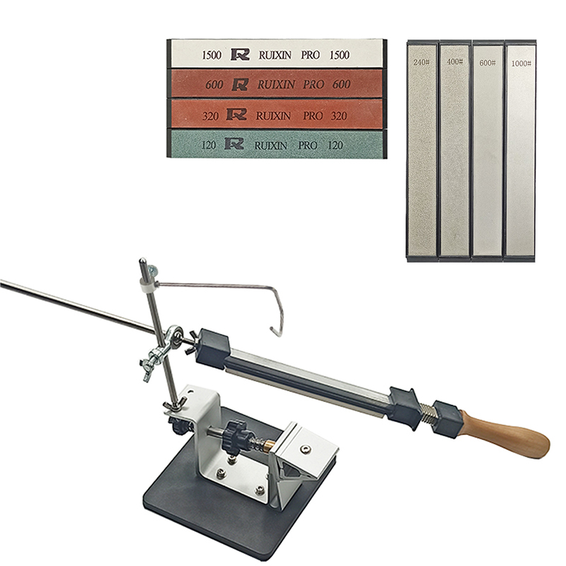 Festen Winkel Spitzer Professionelle Schärfen Stein Küche Schärfen System Winkel Honen Diamant Schleifer 120-10000 # Schleifstein: 4yuan 4jin