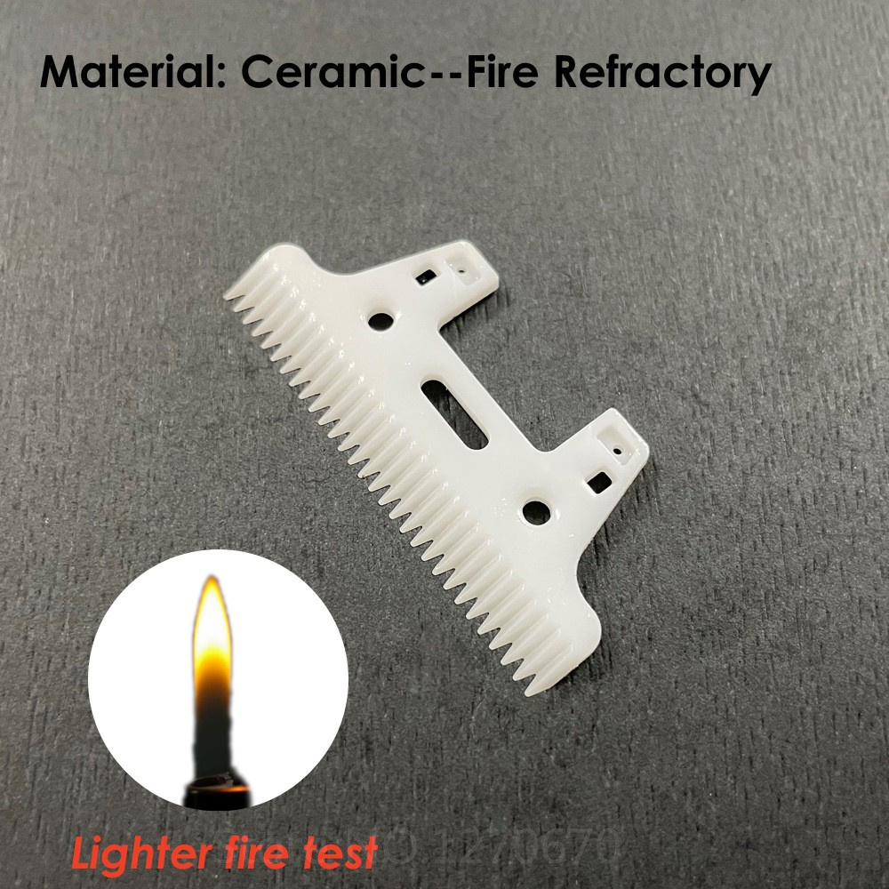 5 Teile/los 30 Zähne Keramik Cutter Klinge für Die Meisten Haar Clipper Trimmer Extra Klinge Ersatz Kopf Ersatz Teil Moving Messer