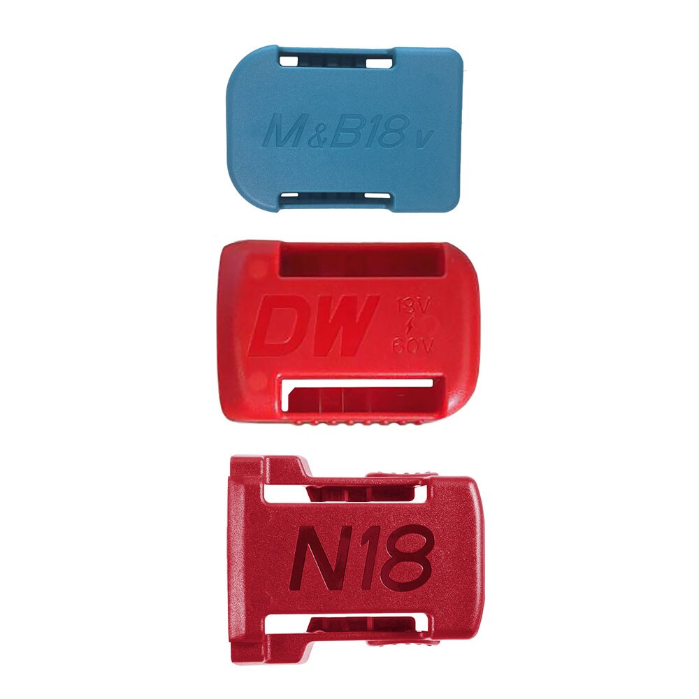 2 stuks  / 5 stuks batterijopslag vaste beugel installatie basis display rek voor makita bosch dewolt milwaukee 18v lithium batterij