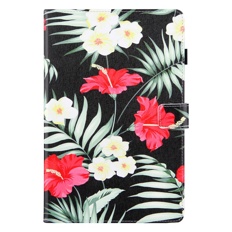 Tablet marmor cover til samsung galaxy tab  s6 lite 10.4 etui sm -p610 sm-p615 malet caqa læder pu coque flip stand shell: Hh