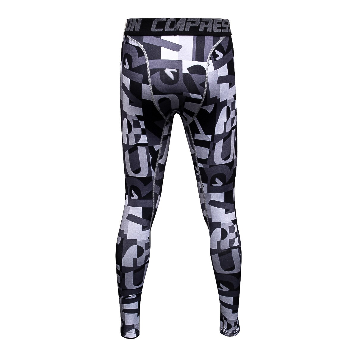 Leggings de jogging Camouflage imprimé 3D pour hommes, pantalons de Compression à séchage rapide, collants de Fitness, pantalons d'entraînement décontractés, longs