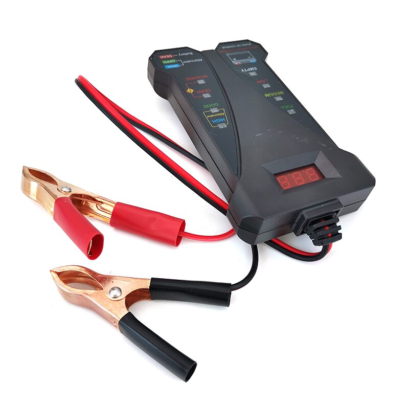 Car Digital Battery Tester Voltmeter Charging System Analyzer Tool