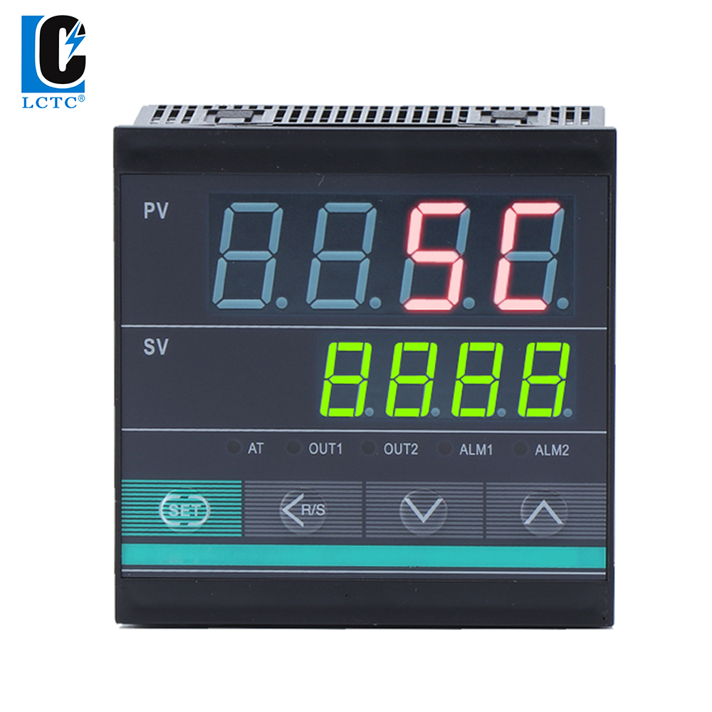 Controlador de temperatura PID inteligente Industrial, entrada K/E/J/CU50/PT100, SSR/relé de salida TC/RTD 48x48, 72x72, 96x96, 48x96