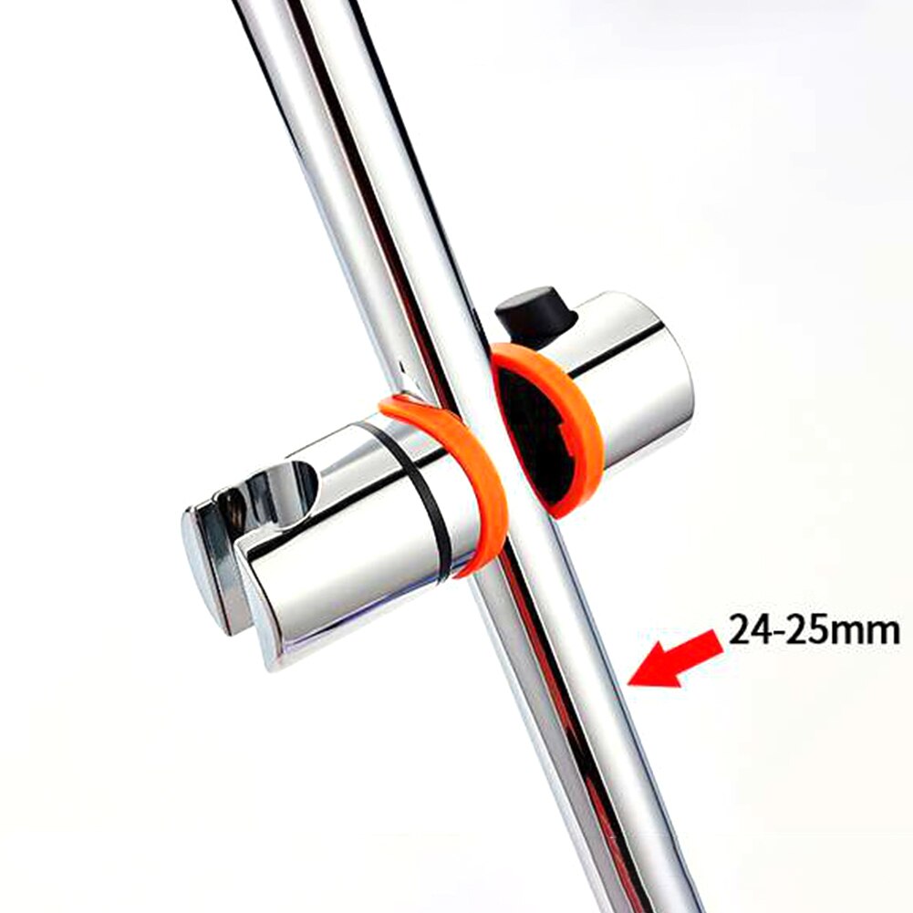 Douchebeugel douchestang houder 24mm abs chroom douchekop houder verstelbare badkamer accessoires universeel