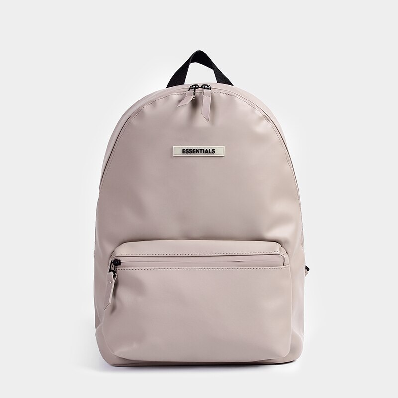Mochila escolar de cuero de , mochila grande resistente al agua para viaje, portátil de 14 pulgadas, bolsa de deporte al aire libre para estudiantes, Unisex