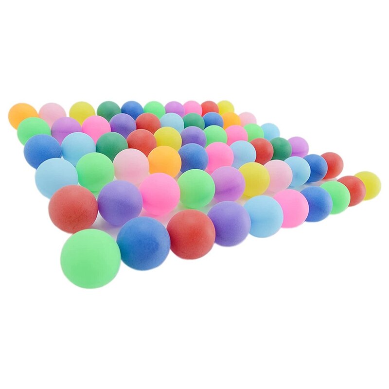 150 Pcs 40mm Ping Pong Balls,Advanced Table Tennis Ball,Ping Pong Balls Table Training Balls: multicolor