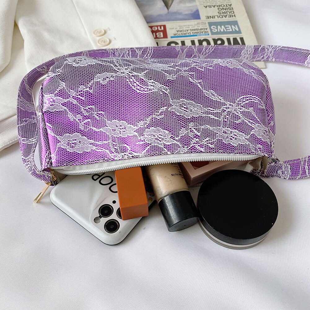 Sac à main Vintage à motif de dentelle pour jeunes femmes, sac à bandoulière Portable pour soirée, Mini bourse de rue en cuir PU