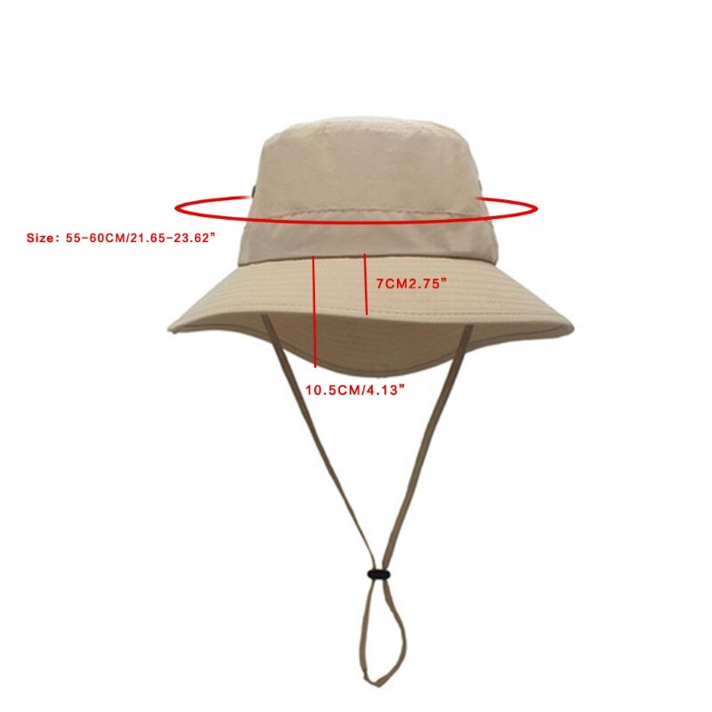 Fishing Hat and Safari Cap with Sun Protection Premium UPF 50 Hats for Men and Women