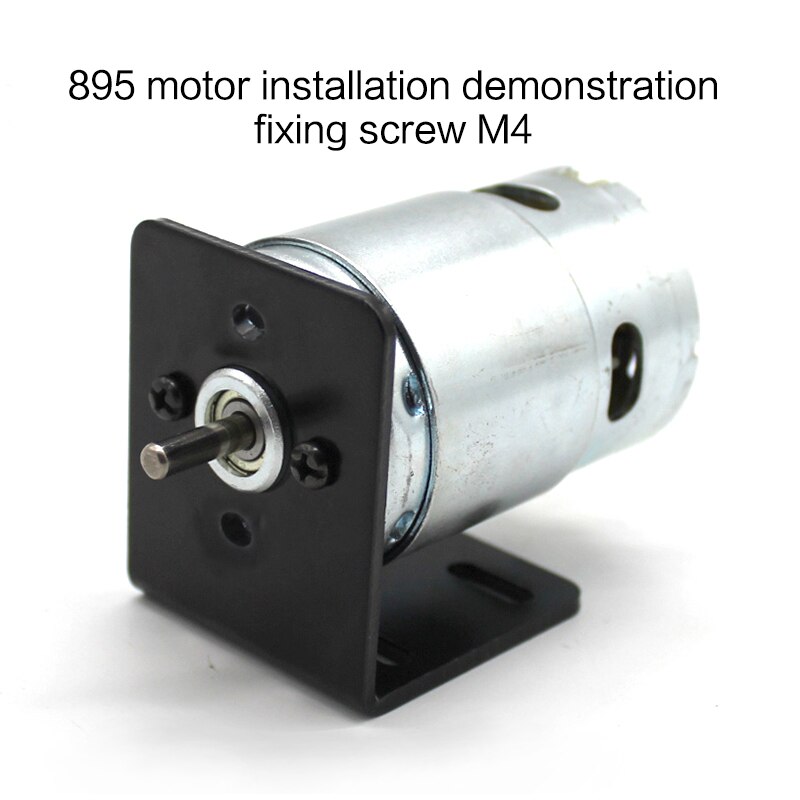 Carbon steel 895 motor seat L-shaped motor bracket fixed seat 895 motor mounting bracket DIY maker accessories