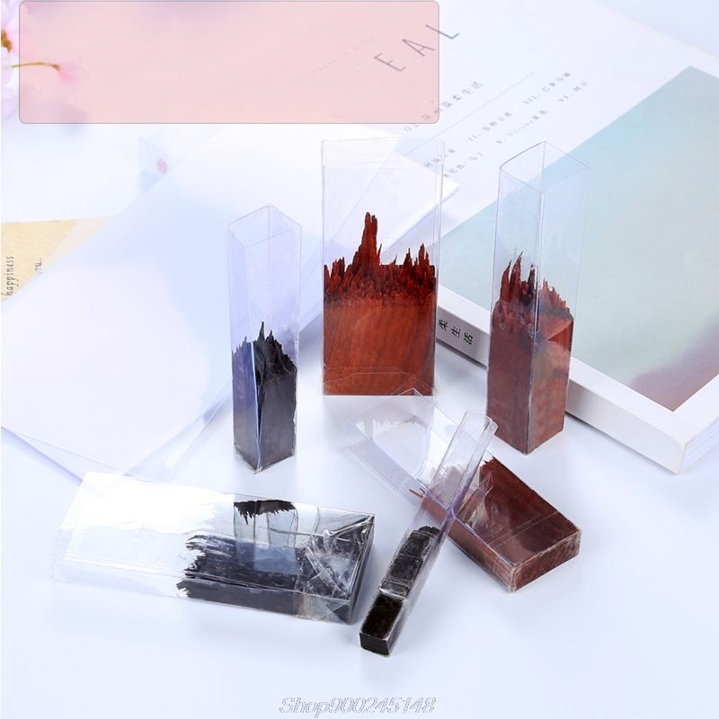 Epoxy Resin Craft Material Ebony Art Making DIY Stamp Jewelry Making Necklace Pendant Landscape Natural Wood Jy15 20